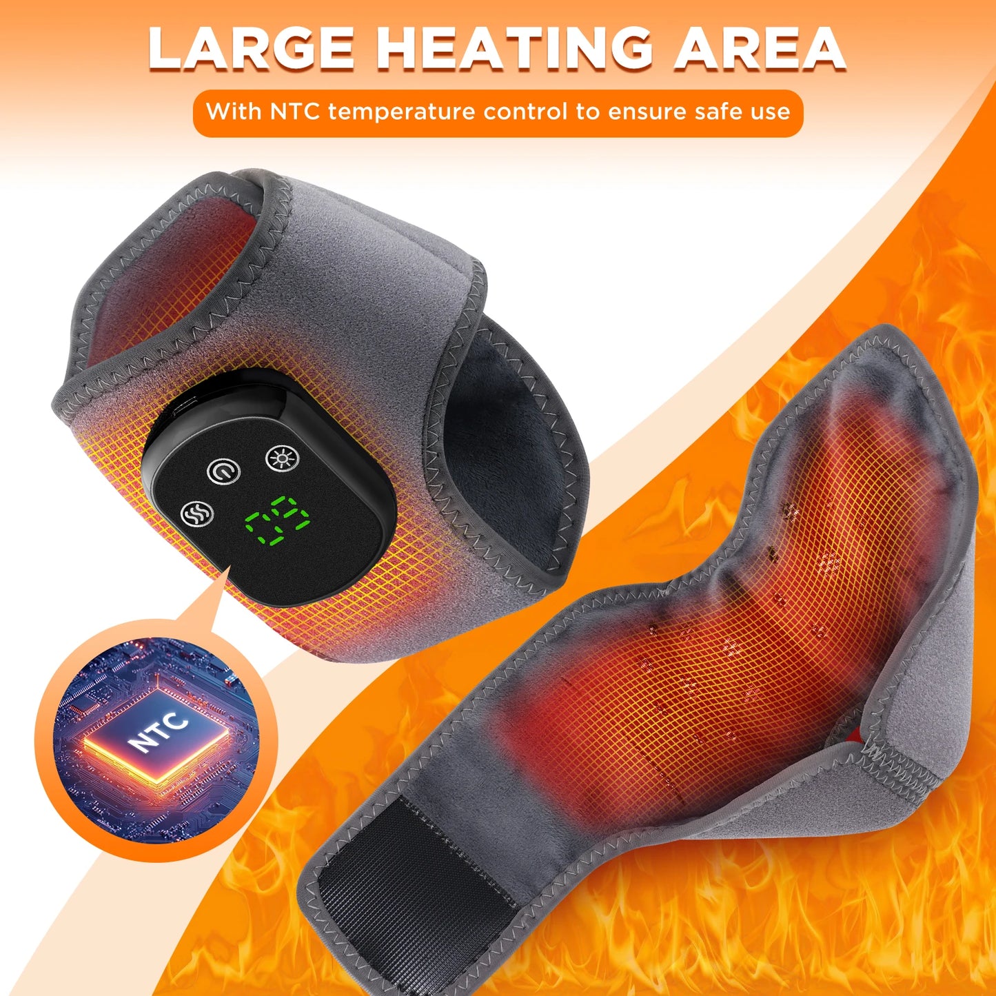 🦶 Therma Flex 3-in-1 Electric Foot, Hand & Ankle Heat Massager