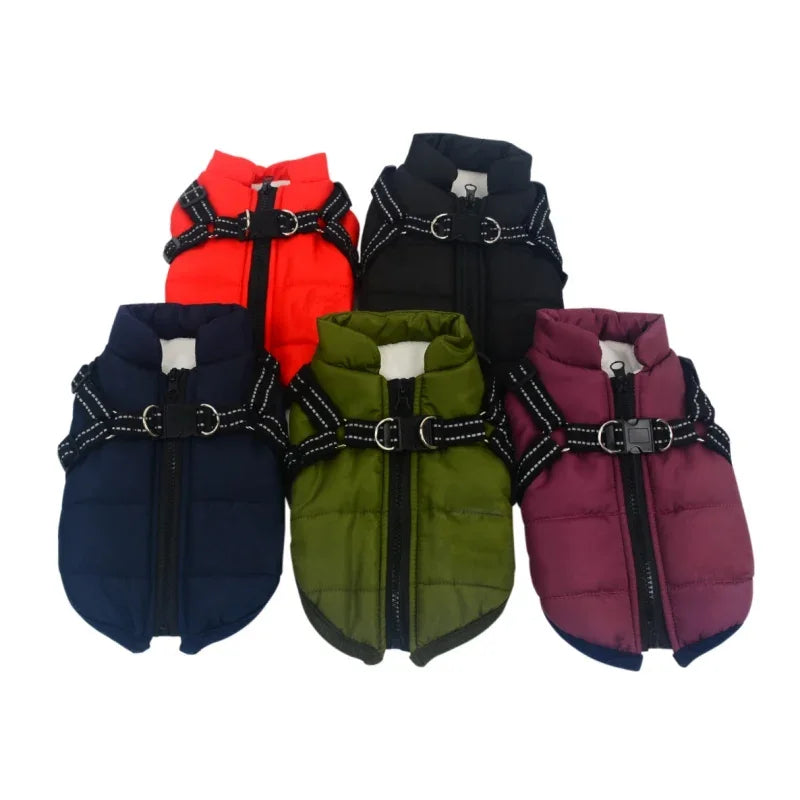 Snowy Snuggles Dog Jacket